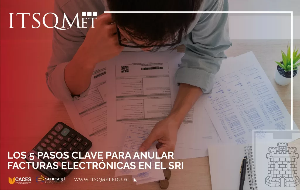 Cómo anular una factura electrónica en el SRI