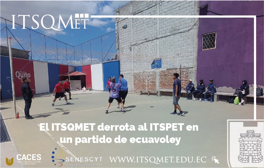 El ITSQMET derrota al ITSPET en un partido de ecuavoley que no podrás creer