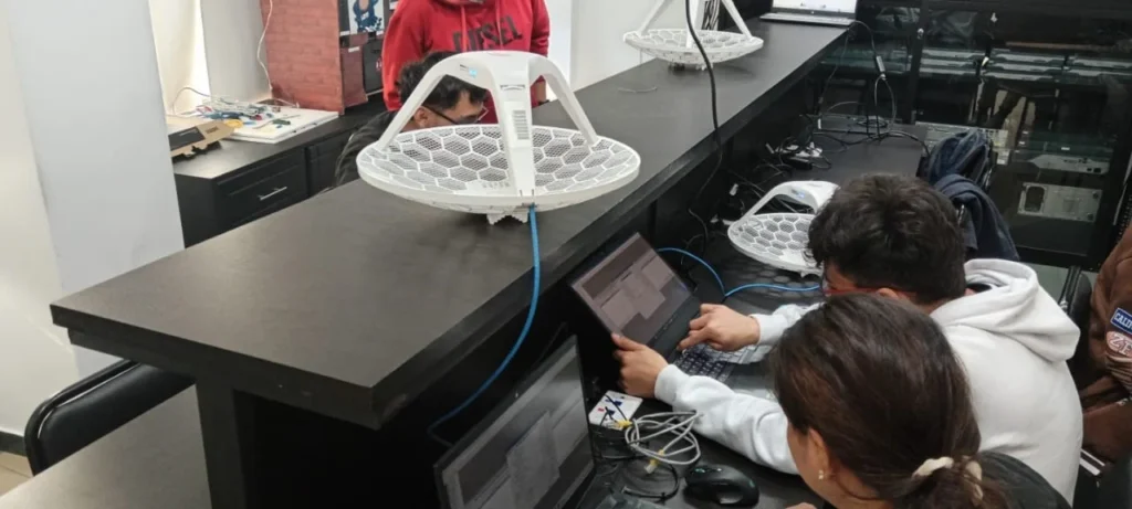 Conexión punto a punto con antenas MikroTik