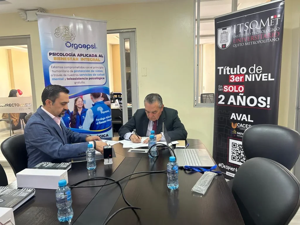 Convenio ORGAEPSI e ITSQMET