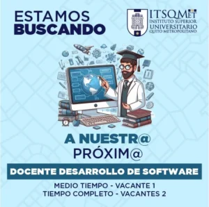 PROCESOS DE SELECCIÓN DOCENTE DE DESARROLLO DE SOFTWARE