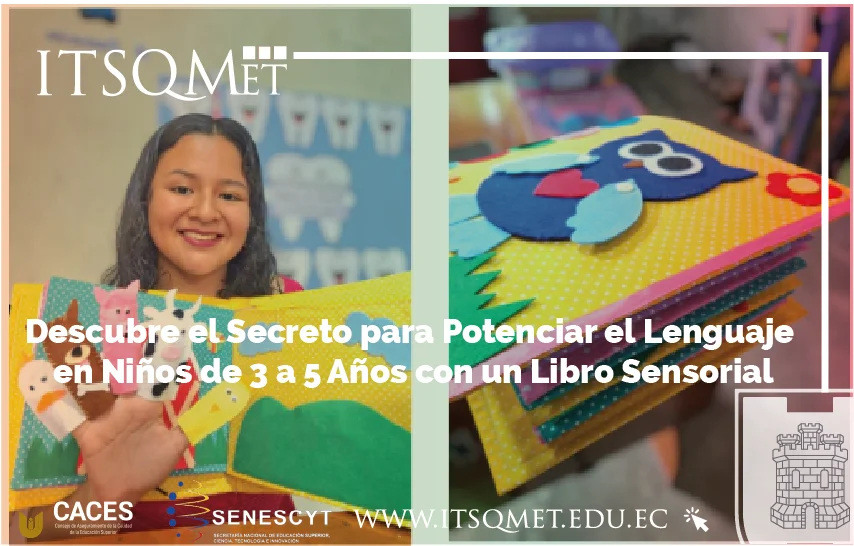 Niños de 3 a 5 Años con un Libro Sensorial
