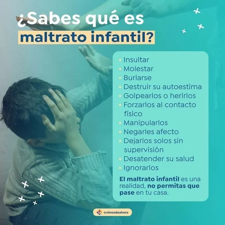 ¿Qué es maltrato infantil?