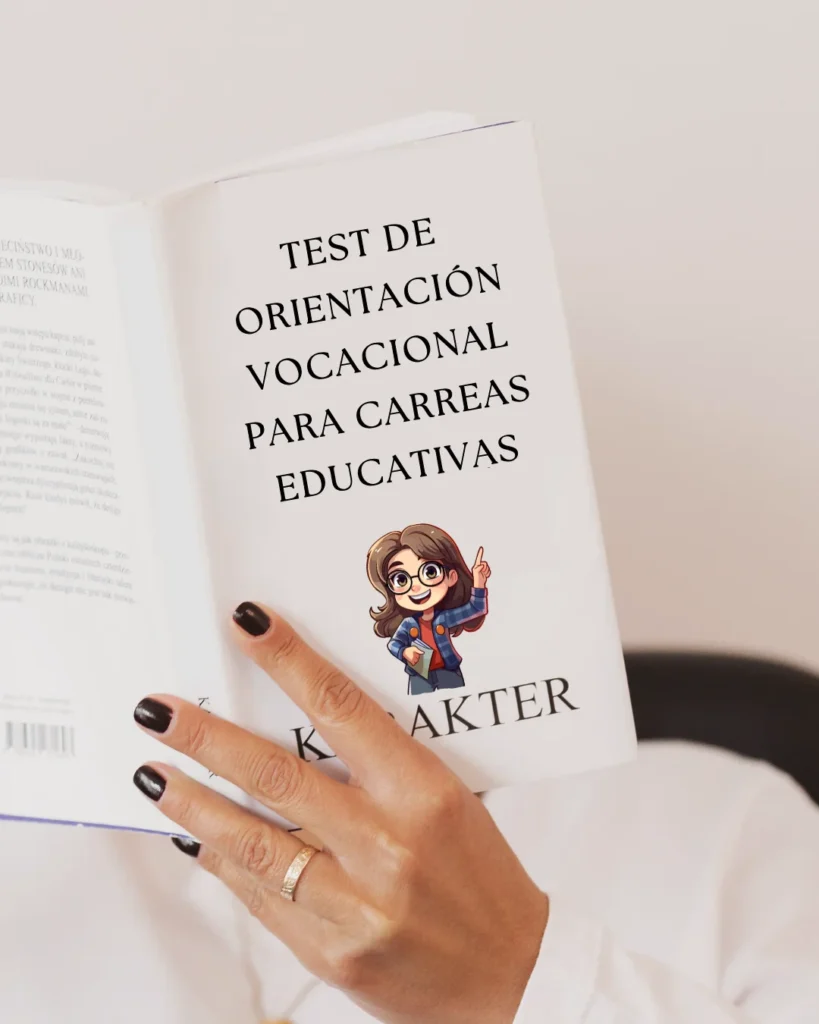 Porta del test de orientación vocacional de la carrea de educación