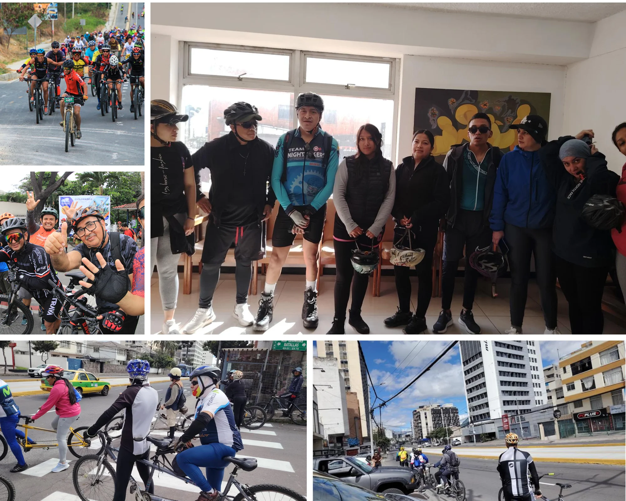 Pedaleando con los ojos del alma Ciclo Paseo Solidario suma experiencia y compromiso social