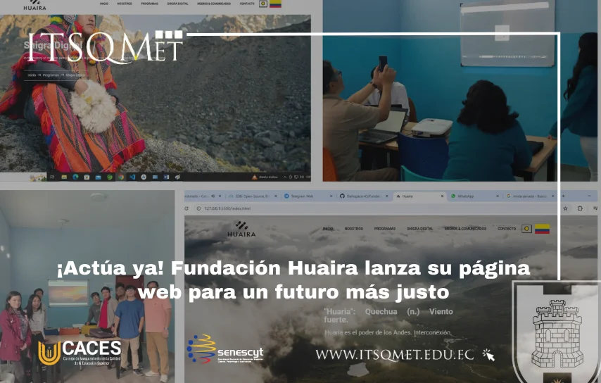 Página web para la Fundación Huaira