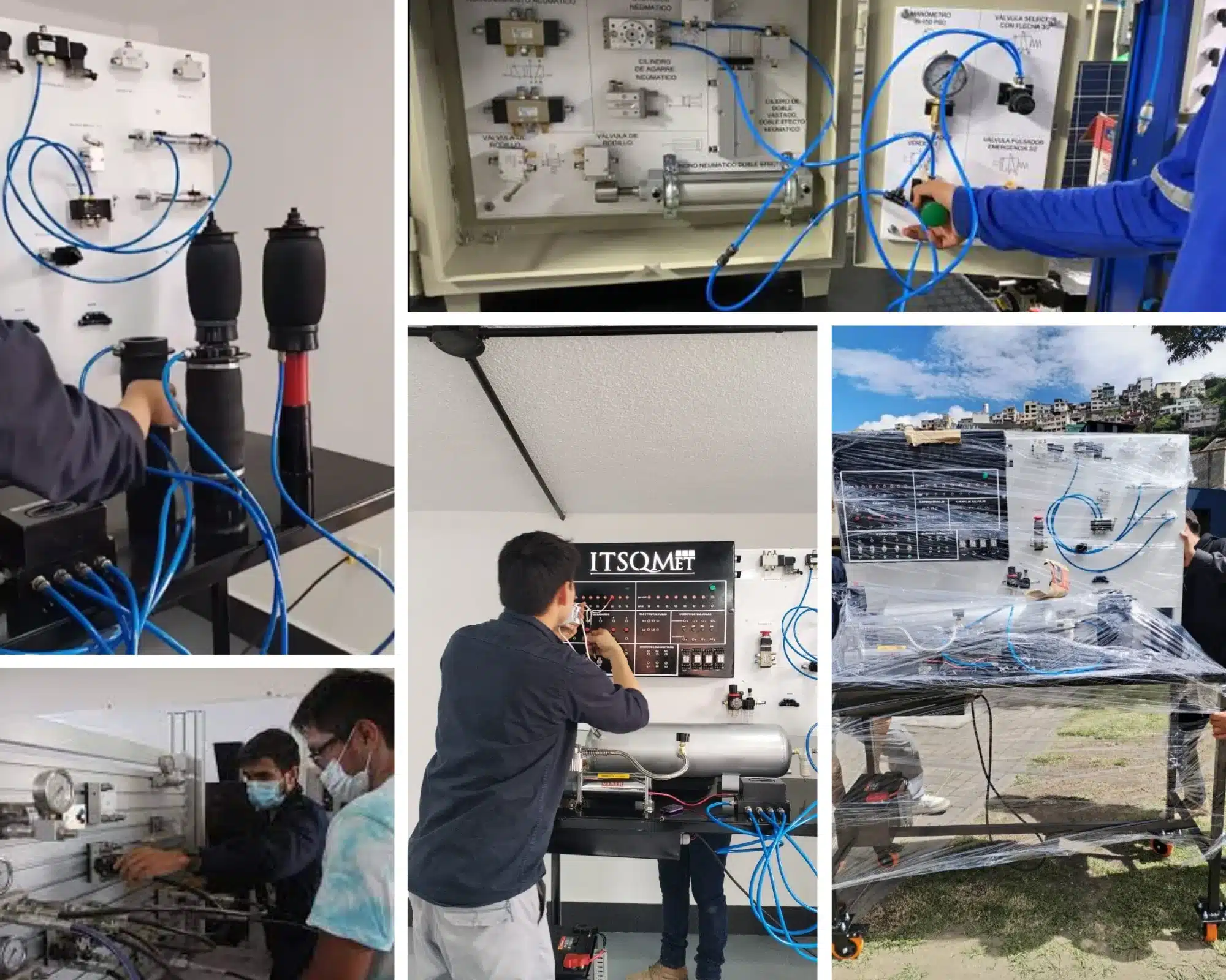 ¿Listos para el Mundo Laboral? Este Nuevo Laboratorio de Neumática Cambiará Todo