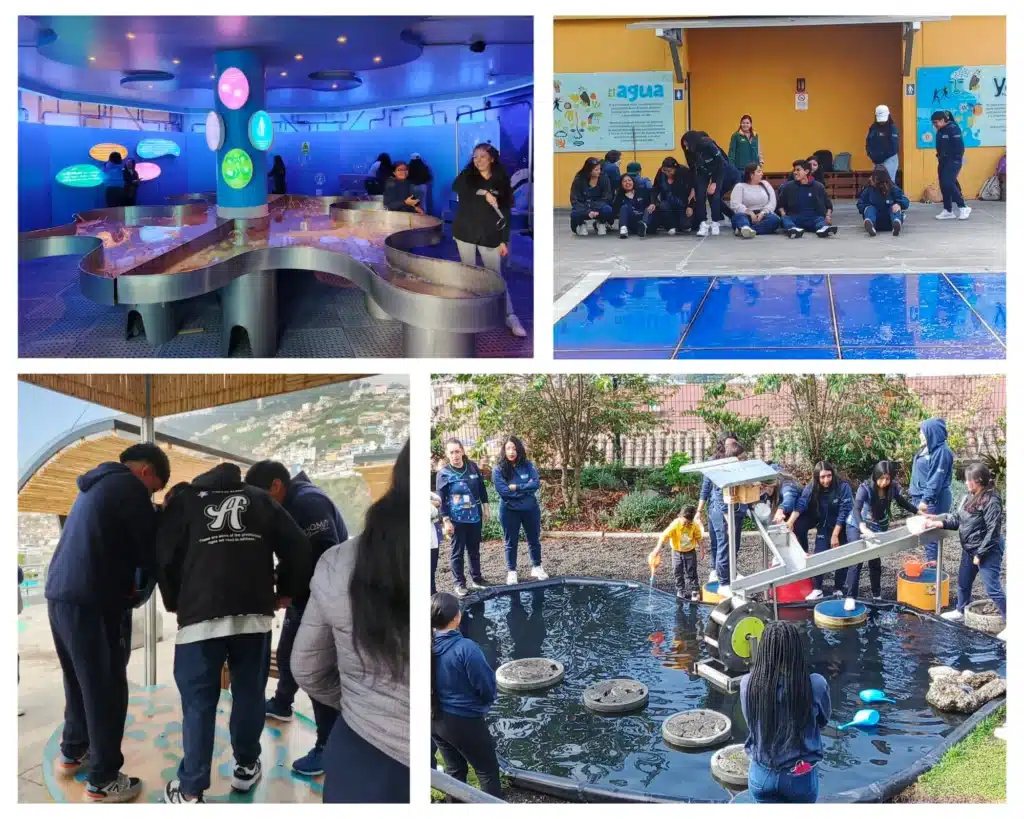 Estudiantes visitan el Museo del Agua "Yaku"