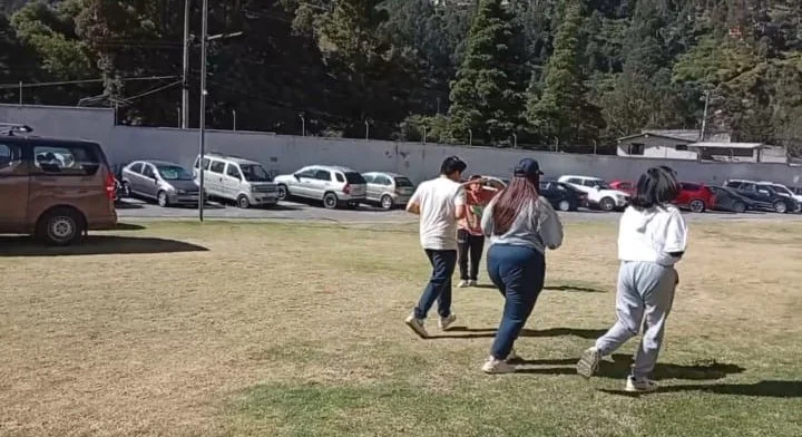 Estudiantes participaron en una yincana