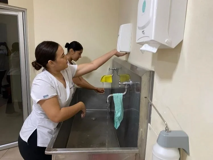 Jornada práctica sobre el lavado de manos