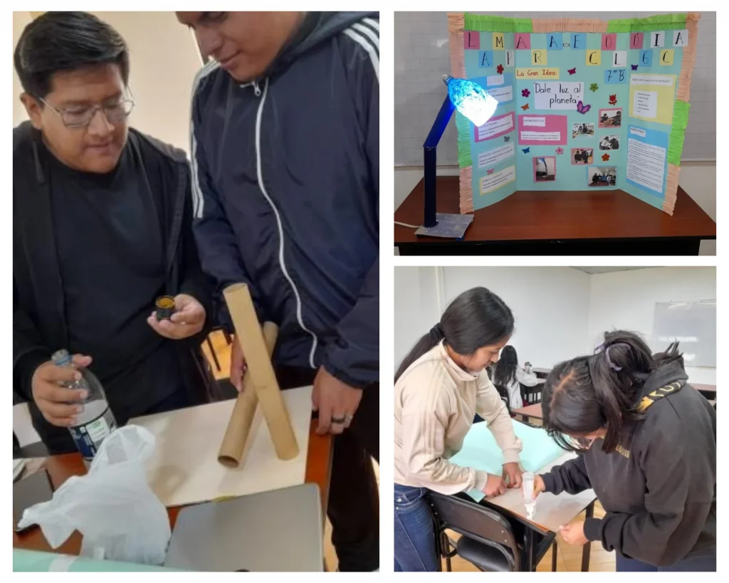 Lámpara ecológica "Itsqmet"