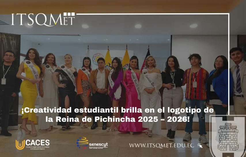 Estudiantes crean el logotipo de la Reina de Pichincha