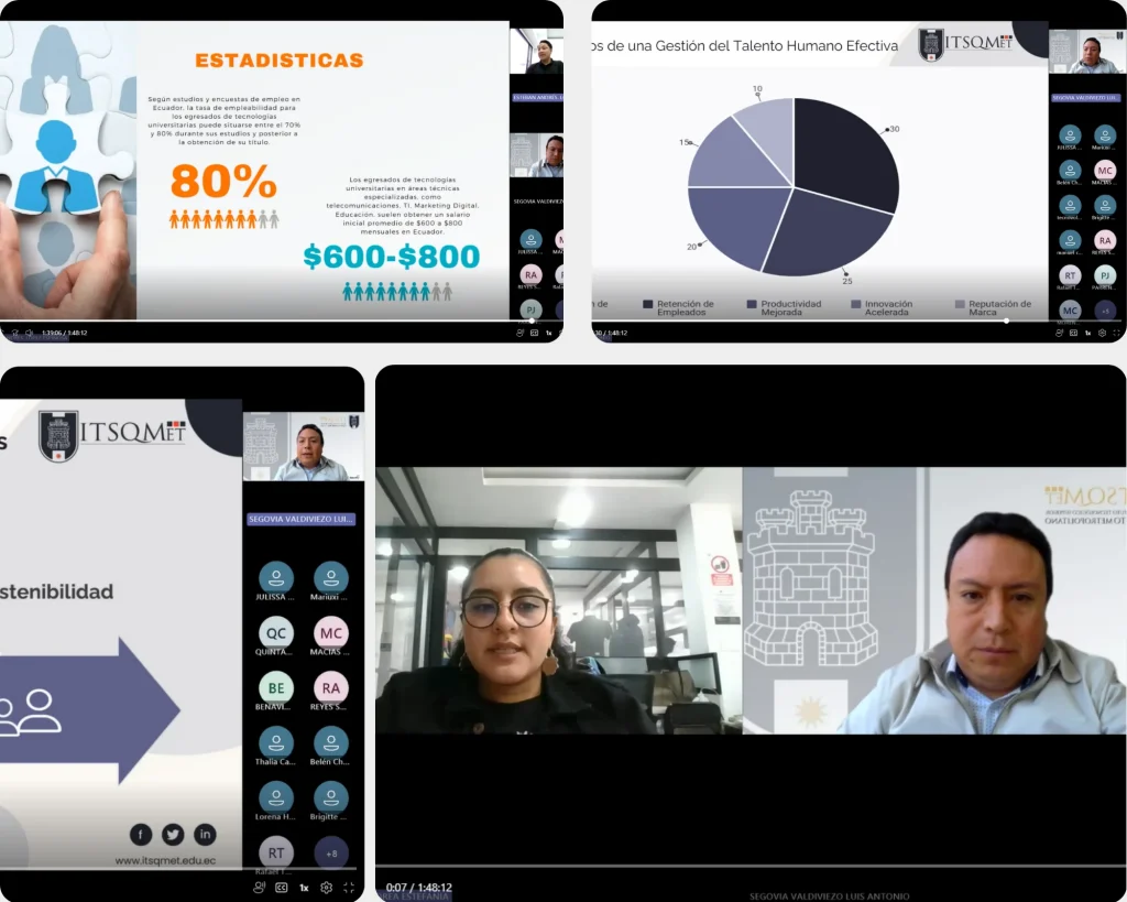 Transformando el Futuro Laboral: Master Class de Talento Humano en ITSQMET