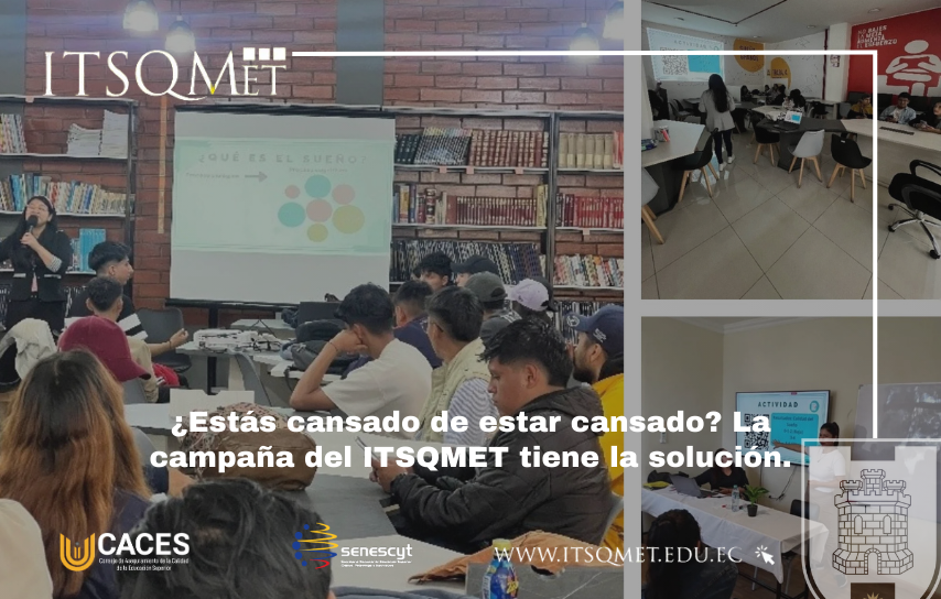 Campaña del ITSQMET sobre higiene del sueño