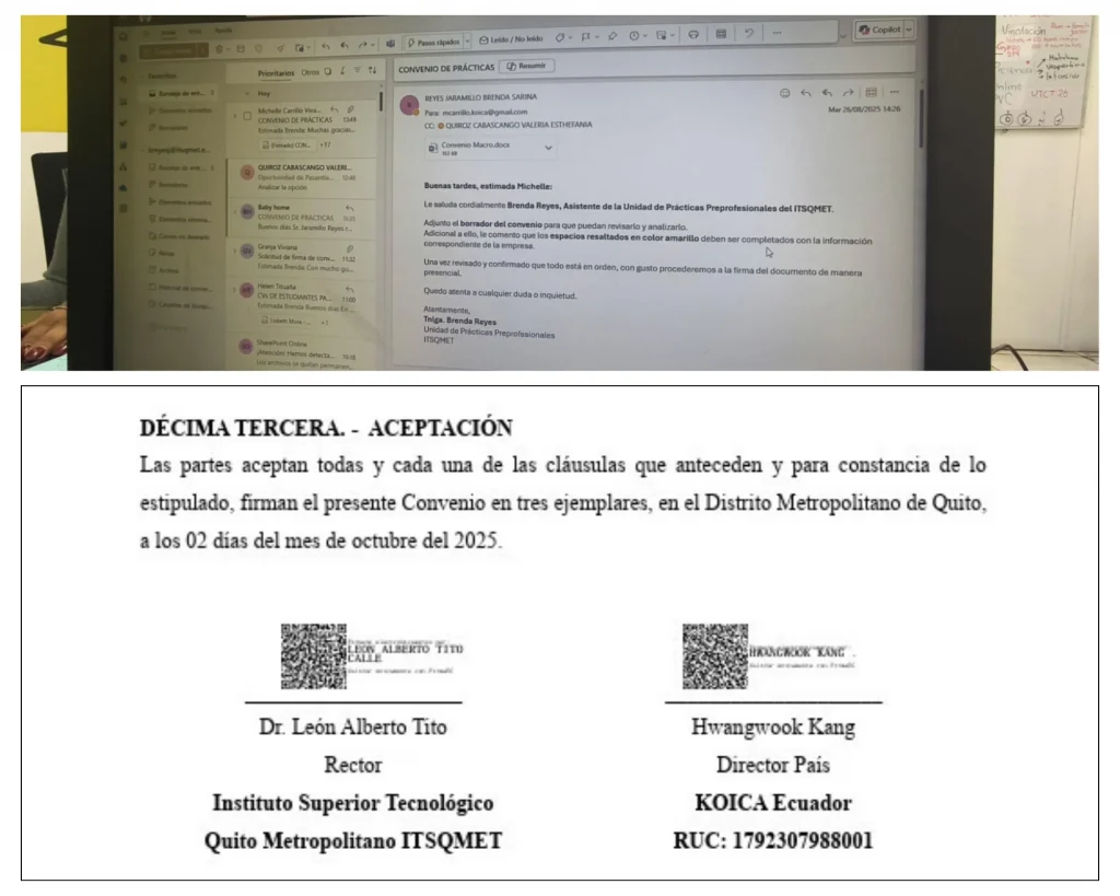 Convenio con KOICA impulsa la proyección internacional