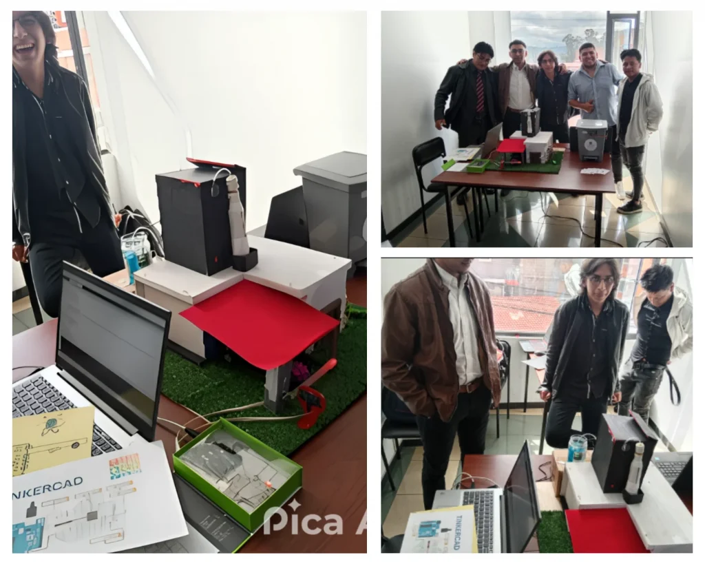 Talento estudiantil brilla con proyectos de Electrónica y Automatización