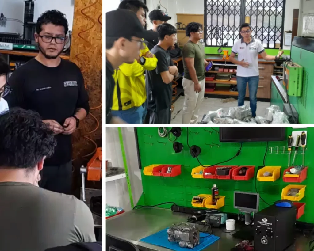 Visita Técnica al Laboratorio de Mecánica Automotriz