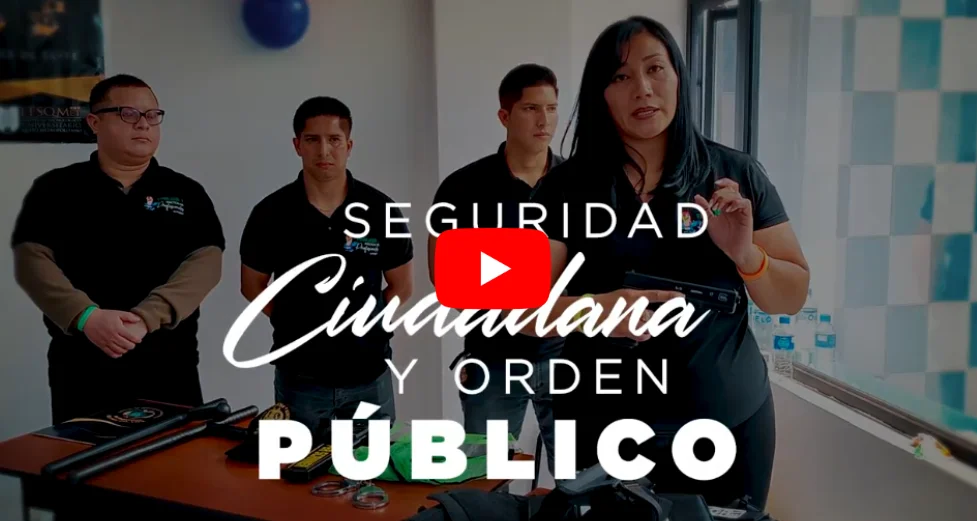 Seguridad Ciudadana y Orden Público Carrera