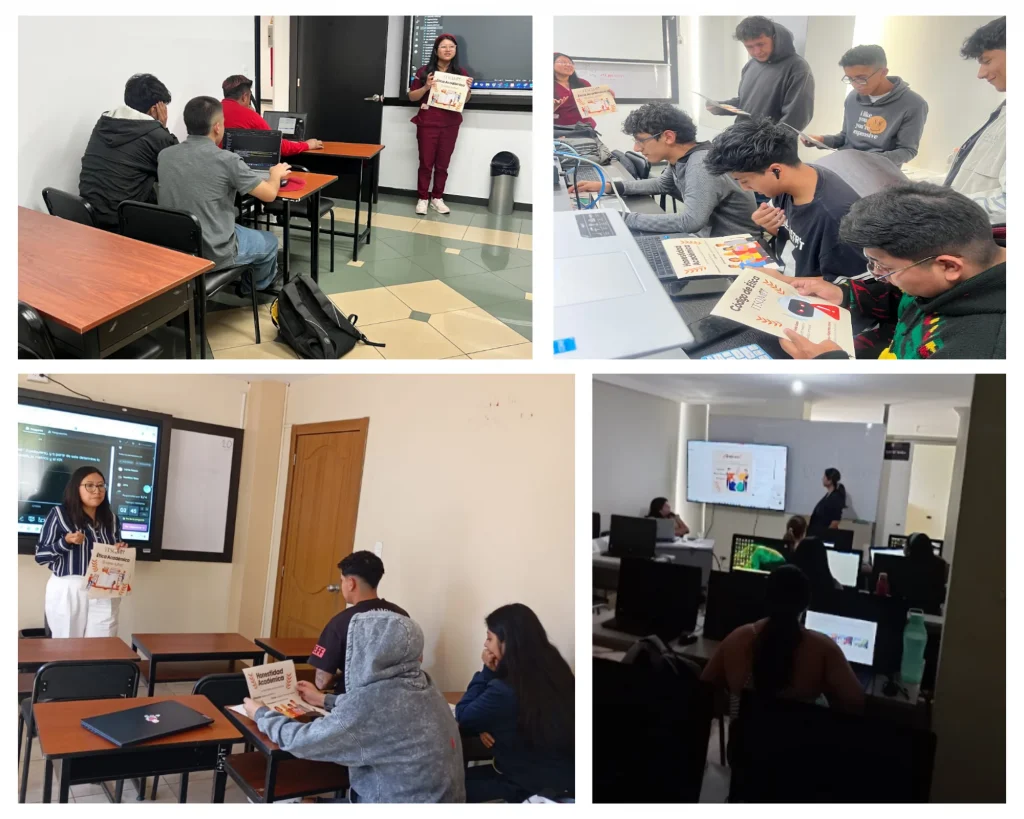 Campaña de ética académica en el ISTQMET