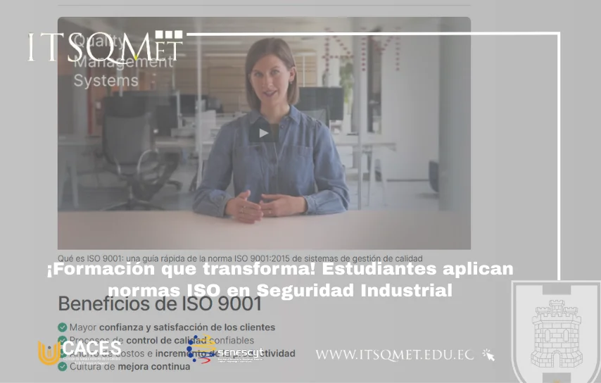 Estudiantes aplican normas ISO