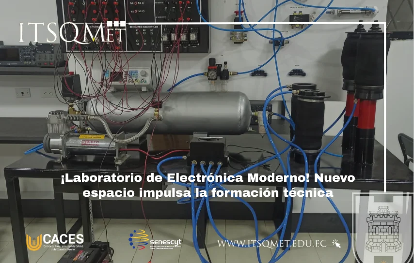 Laboratorio de Electrónica Nuevo espacio a la formación técnica
