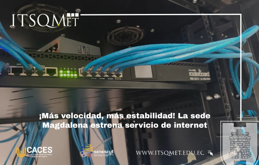 Nuevo sevicio de internet en ITSMET Magdalena