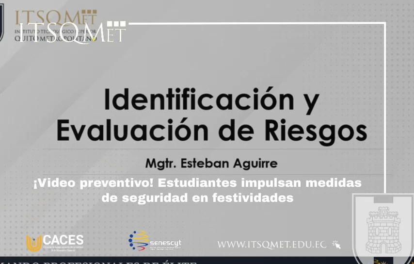Video preventivo: Estudiantes dan tips preventivos en festividades