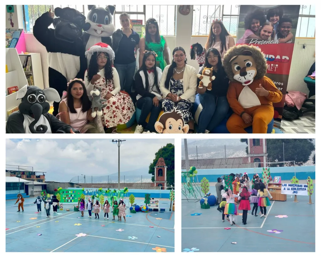 Educación en fortalecimiento: ITSQMET dona libros de aprendizaje