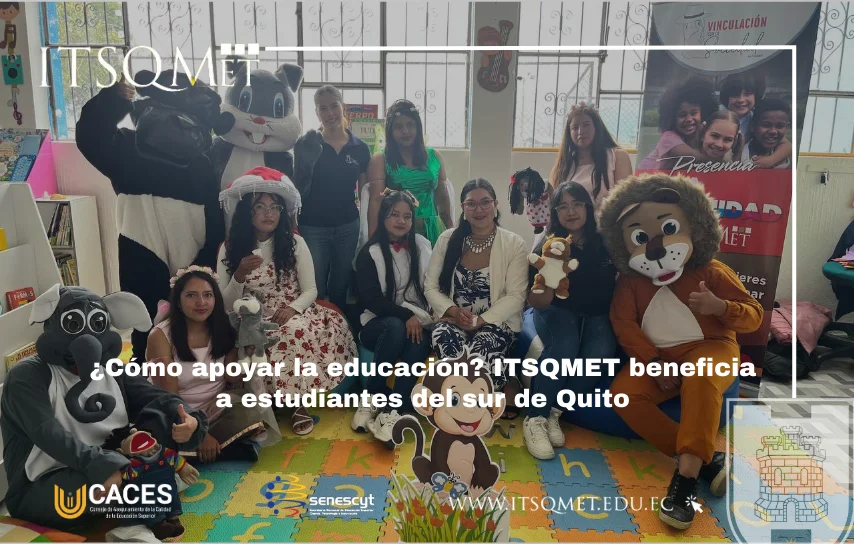 Educación en fortalecimiento: ITSQMET dona libros de aprendizaje