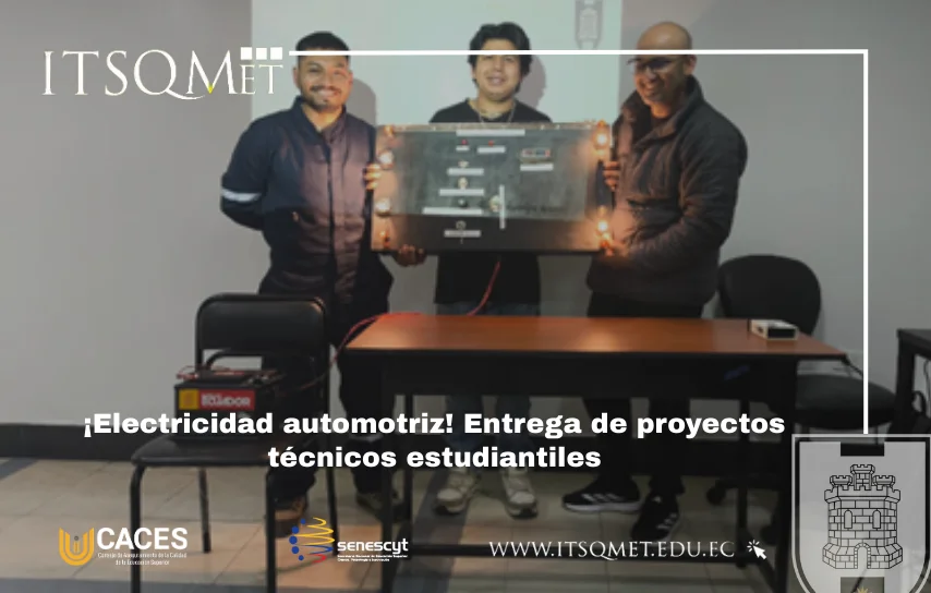 Electricidad automotriz: estudiantes donan proyectos técnicos