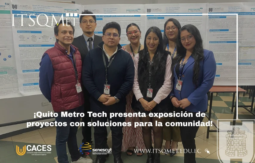 Exposición de proyectos en Quito Metro Tech