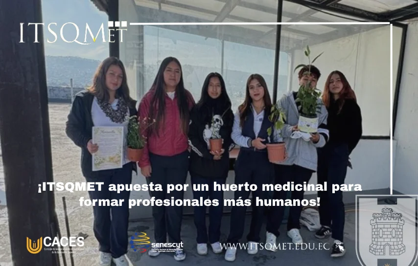 Estudiantes crean huerto medicinal