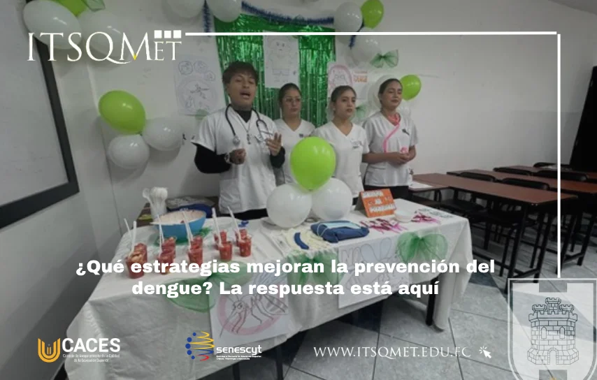 Simulación práctica de prevención del dengue