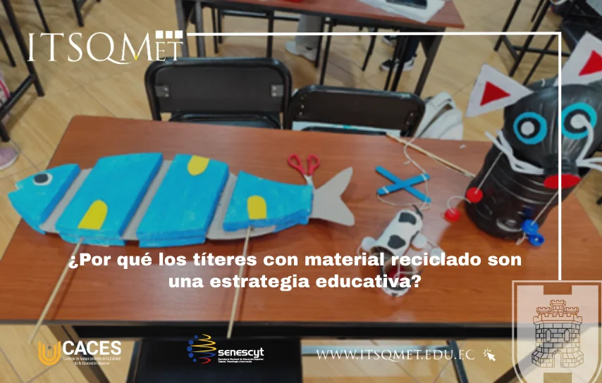 Títeres con material reciclado: Educación inicial innovando