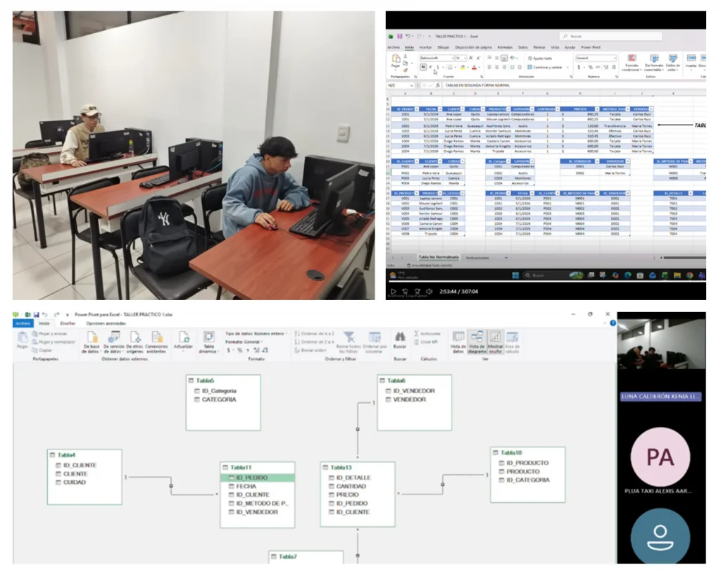 Cruces de bases de datos con Power Pivot