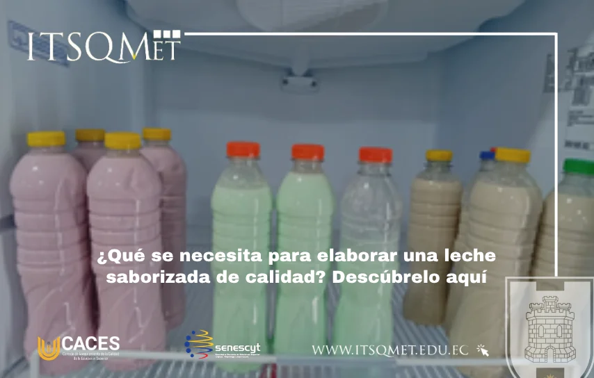 Elaboración de leche saborizada