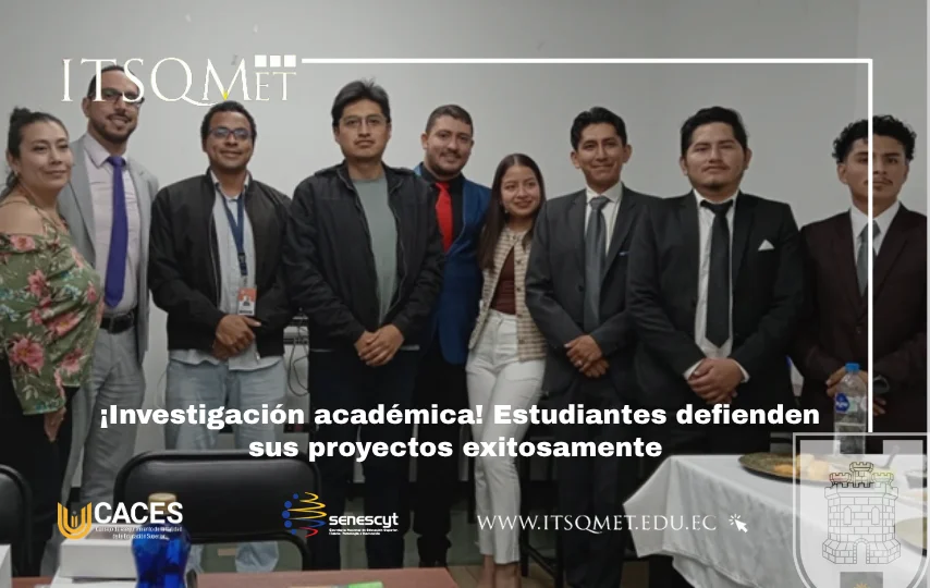 Estudiantes de Redes presentan proyectos de investigación académica durante la defensa de artículos científicos.