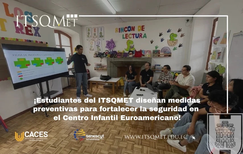 Estudiantes diseñan medidas preventivas para centro infantil