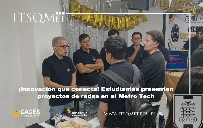 Estudiantes presentan proyectos de Redes y Telecomunicaciones