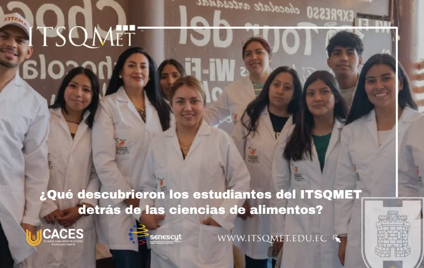 Estudiantes del ITSQMET en gira sobre cacao ecuatoriano.